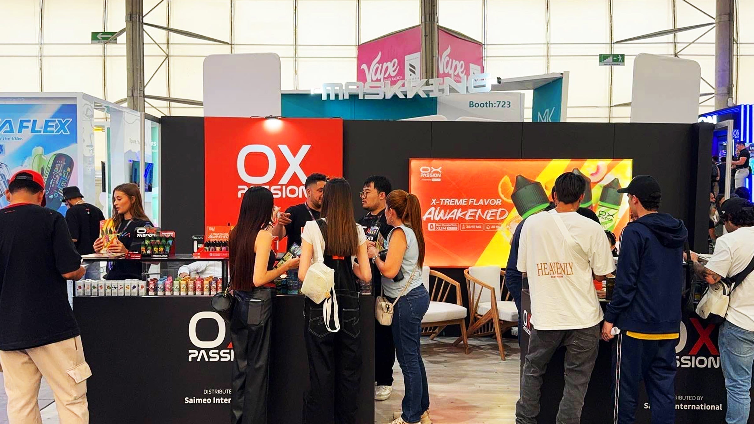 OXVA & OX PASSION Stand Out at Alternative Products Expo 2025 in South America